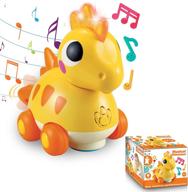 🦕 взаимодействуй и учись с музыкальной динозавр игрушкой joyin: звуки, свет и интерактивное развитие для младенцев, малышей и малышей логотип