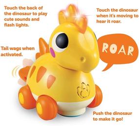 img 1 attached to 🦕 Взаимодействуй и учись с музыкальной динозавр игрушкой JOYIN: звуки, свет и интерактивное развитие для младенцев, малышей и малышей