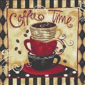 img 3 attached to Diamond Painting Kits: 5D DIY Life at The Coffee - Full Drill Art Accessory for Home Wall Decor - 11.8×11.8Inches