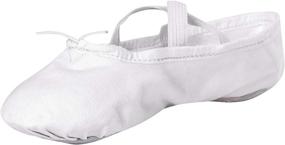 img 4 attached to 🩰 STELLE Ballet Slipper Shoes for Toddler Girls - Canvas