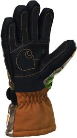 img 1 attached to 🧤 Rugged Camo Gloves for Boys - Carhartt's Durable and Stylish Choice