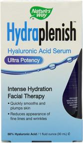 img 3 attached to 🌿 Nature's Way Hydraplenish Serum: Ultra Potent Hydrating Facial Therapy, 88% Hyaluronic Acid, 1 Ounce