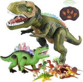 img 4 attached to 🦖 BFUNTOYS Control Dinosaur Walking Electronic: Unleash the Jurassic Adventure!