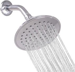img 4 attached to 🚿 Enhanced Shower Experience with the 6 Inch Extra Large Rain Showerhead by FUNTAPHANTA