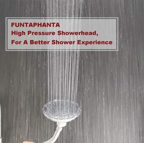 img 2 attached to 🚿 Enhanced Shower Experience with the 6 Inch Extra Large Rain Showerhead by FUNTAPHANTA