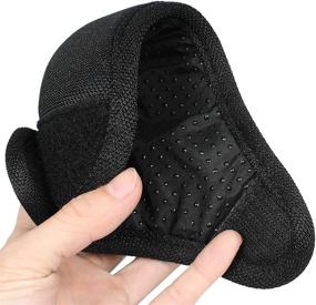 img 1 attached to 🚗 High-Quality Foam Padded Gear Shift Knob Shifter Cover Sleeve Pad - Ideal for Car Auto - 11 x 9cm - Enhanced for SEO