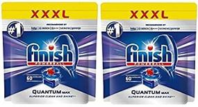 img 3 attached to 🧼 Enhanced Cleaning with Finish Quantum MAX Powerball Dishwasher Detergent Tabs - Pack of 120 (2 Pack, 60 Each)