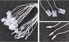 img 1 attached to Nylon String Fastener Locker Strings Retail Store Fixtures & Equipment