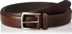 img 4 attached to 👖 Columbia Casual Leather Trinity Khakis Men's Belts - Complete Your Accessories Collection