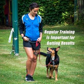 img 3 attached to 🐕 Xtream Anti Bark Dog Training Device with Dual LED Light Leash - Portable Behavior Trainer, Ultrasonic Stop & Corrector - Black Barking Control, Electronic Trainer (1 Pack)