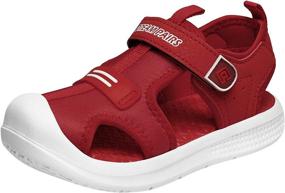 img 4 attached to DREAM PAIRS Breathable Outdoor NEWPORT 1K Boys' Shoes : Sandals