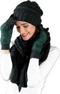 hat glove scarf set women outdoor recreation for outdoor clothing логотип