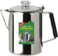 coghlans 9 cup stainless coffee silver logo