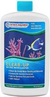 🐠 clear waters ahead: drtim's aquatics saltwater clear-up natural water clarifier for improved fish tanks and aquariums logo