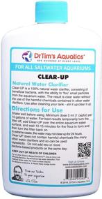 img 3 attached to 🐠 Clear Waters Ahead: DrTim's Aquatics Saltwater Clear-UP Natural Water Clarifier for Improved Fish Tanks and Aquariums