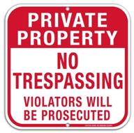 🚫 protected waterproof trespassing violators prosecuted logo