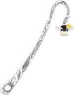 🐄 cute cow bookmark - animal jewelry gift and book lovers' delight for cow enthusiasts logo