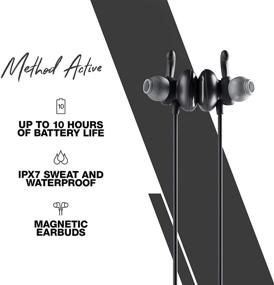 img 2 attached to 🎧 Skullcandy Method Active Wireless In-Ear Earbud - Black: Ultimate Fitness Companion for Unrestricted Music on the Go