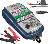 tecmate lithium battery charger and maintainer - optimate tm-271, 10-step 12.8v / 16v, 4s 9.5a / 5s 7.5a, sealed battery saving logo