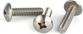 img 1 attached to Phillips Machine Screws Stainless Quantity