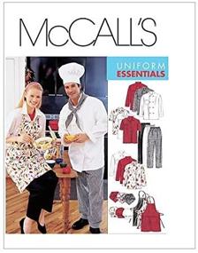 img 2 attached to 🧥 McCall's Patterns M2233 Jacket, Shirt, Apron, Pull-On Pants, Neckerchief, and Hat for Misses' and Men's - Size SML