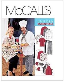 img 1 attached to 🧥 McCall's Patterns M2233 Jacket, Shirt, Apron, Pull-On Pants, Neckerchief, and Hat for Misses' and Men's - Size SML