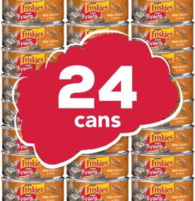 img 2 attached to Purina Friskies Gravy Wet Cat Food; Prime Filets With Chicken - (24) 5.5 oz. Cans: Delicious and Nutritious Feline Meal