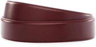 anson belt buckle leather ratchet men's accessories for belts logo