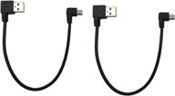 cerrxian 9inch mini usb cable combo mini usb left angle to usb type a 2 логотип