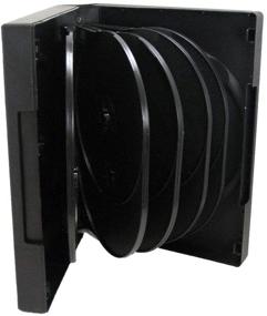 img 2 attached to 📀 Maxtek Black 12 Disc DVD Cases: Organize and Protect your Media - 10 Pack