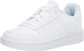 img 4 attached to Adidas Unisex Kids Hoops 2.0 K Sneaker: Stylish and Comfortable Footwear for Boys and Girls