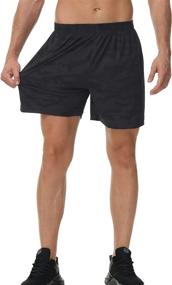 img 3 attached to 🏃 Explore Cakulo Men's 5-Inch Running Shorts: Lightweight, Quick Dry, and Pocket-Friendly Athletic Workout Shorts