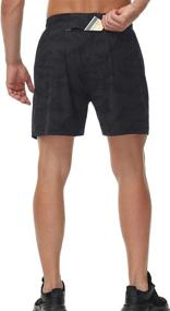 img 2 attached to 🏃 Explore Cakulo Men's 5-Inch Running Shorts: Lightweight, Quick Dry, and Pocket-Friendly Athletic Workout Shorts