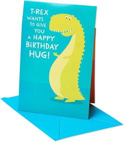 img 2 attached to American Greetings Funny Pop Up Birthday Card (T-Rex)