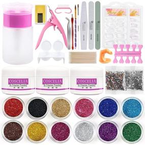 img 4 attached to Peacecolor Rhinestone Decorations Professional Manicure
