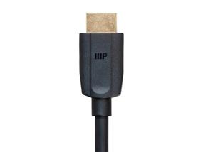img 1 attached to 🔌 Кабель HDMI Monoprice Ultra 8K High Speed - 6 футов - Черный, 48 Gbps, 8K, Dynamic HDR, eARC - Серия DynamicView: Кабель HDMI высочайшего качества для потрясающего видео 8K и впечатляющего звукового опыта.
