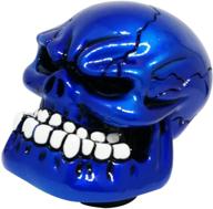 🧟 mavota череп синий ручка переключения скоростей механическая/автоматическая логотип