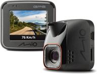 🚗 mio mivue c570 mini car security dash camera - full hd 1080p, 150° wide-angle lens, built-in gps, g-sensor for emergency backup, auto power on & safety alerts logo