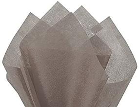 img 2 attached to 📦 Polyester Non-Woven Reusable Gray Color Tissue Paper | 20x26 Inches | A1BakerySupplies