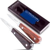 🦪 premium oyster shucking knife set of 2 - expert oyster knife shucker clam opener kit in elegant gift box - includes bonus ebook and brochure! logo