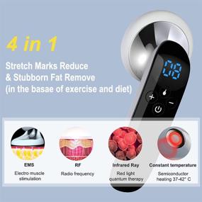 img 3 attached to 💪 Catalpa U Fat Burning Machine: Effective Stretch Mark & Scar Removal, Firm Saggy Skin, Cellulite Reduction Massager for Arm, Waist, Belly, Leg & Hip - Wipe off Device for Targeted Fat Loss