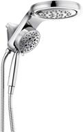 💦 ultimate shower combo: delta faucet hydrorain 58680-25 with chrome finish logo