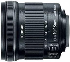 img 2 attached to 📸 Объектив Canon EF-S 10-18 мм f/4.5-5.6 IS STM: Компактный широкоугольный зум для потрясающих изображений