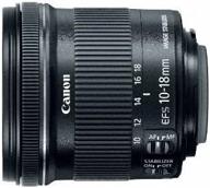 📸 canon ef-s 10-18mm f/4.5-5.6 is stm lens: compact wide-angle zoom for stunning images logo