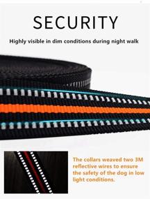 img 2 attached to Cyhly Reflective Adjustable Breathable Collars