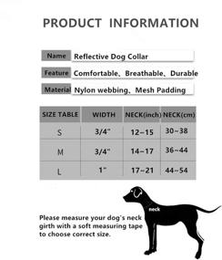 img 3 attached to Cyhly Reflective Adjustable Breathable Collars