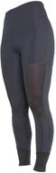 🏇 charcoal women's riding tights - shires aubrion miller, equestrian pants for horse riding logo