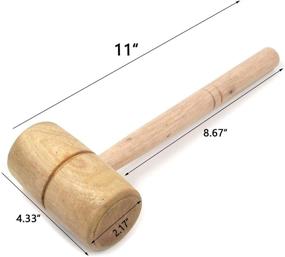 img 3 attached to Молоток для вышивки крестом Bitray Hammer Woodworking