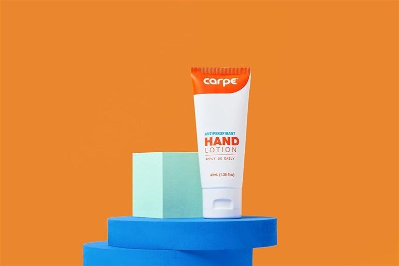 Carpe Antiperspirant Hand Lotion, A dermatologist-recommended, non