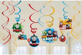 img 2 attached to 🚂 amscan Thomas the Tank Engine Foil Decor: Add Fun and Excitement to Your Party!